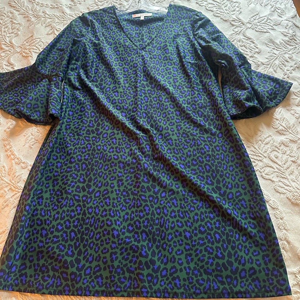 Jude Connally size small leopard dress Jude Cloth worn once